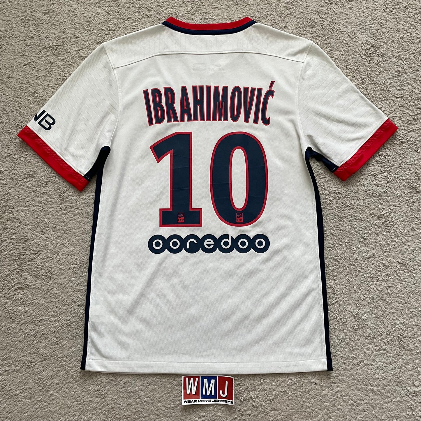 PSG 2015/16 home x Ibrahimovic #10 (S)