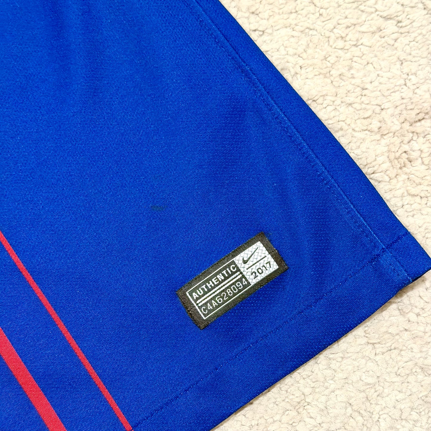 Barcelona 2017/18 home x Andres Iniesta INFINITO SPECIAL EDITION (L)