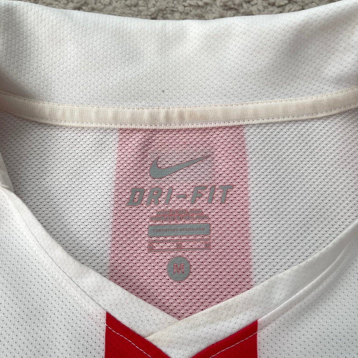 Atletico Madrid 2010/11 home x Sergio 'Kun' Agüero #10 (M)