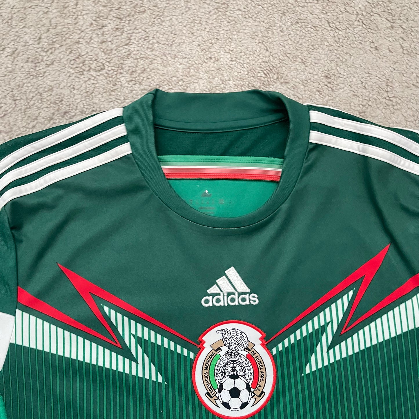 Mexico 2014 World Cup home LONG SLEEVES x Rafa Marquez #4 (M)