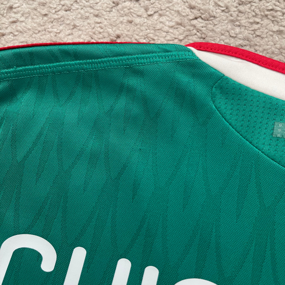 Mexico 2010 World Cup home x Chicharito Hernandez #14 (XL)