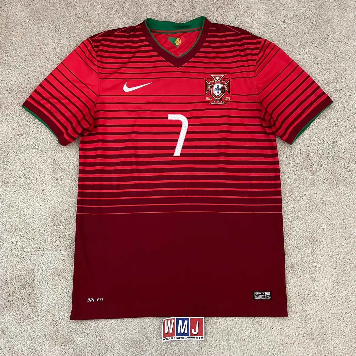 Portugal 2014 World Cup home x Cristiano Ronaldo #7 (M)