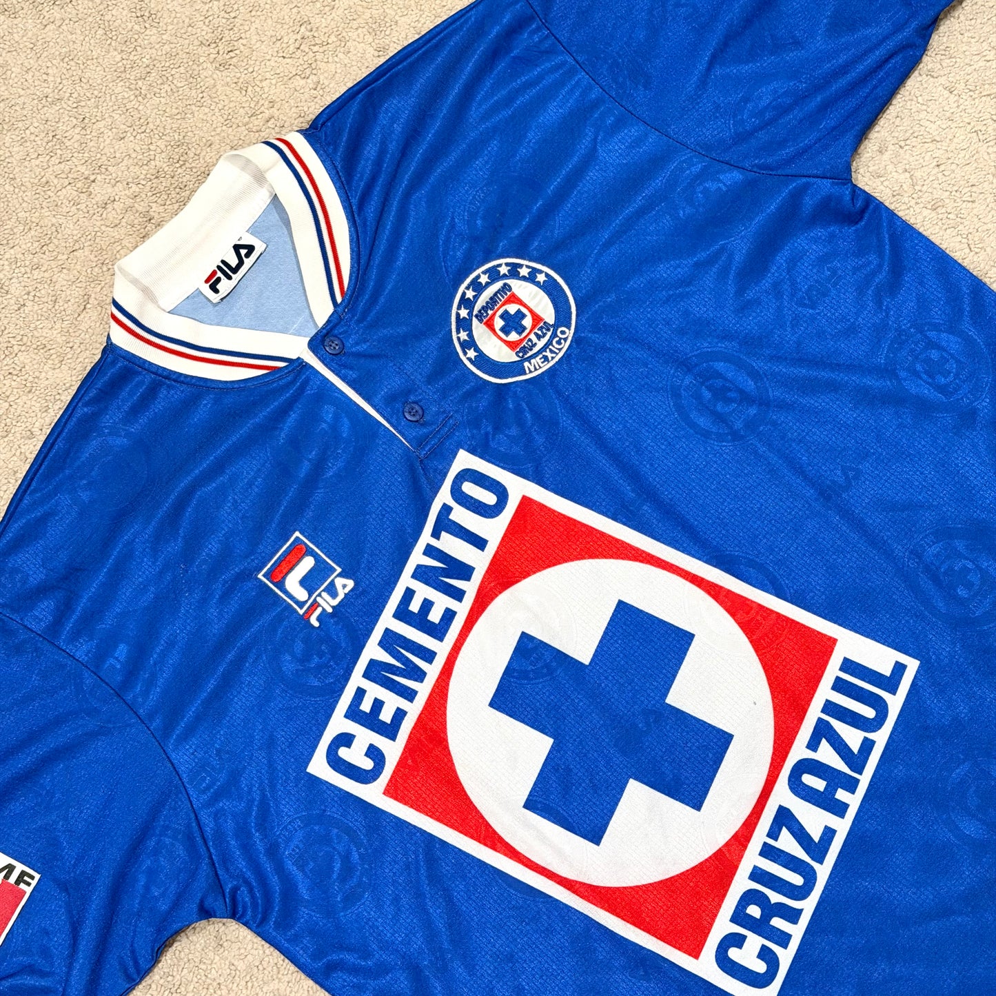 Cruz Azul 1999/2000 home x Joaquin Moreno #7 (XL)
