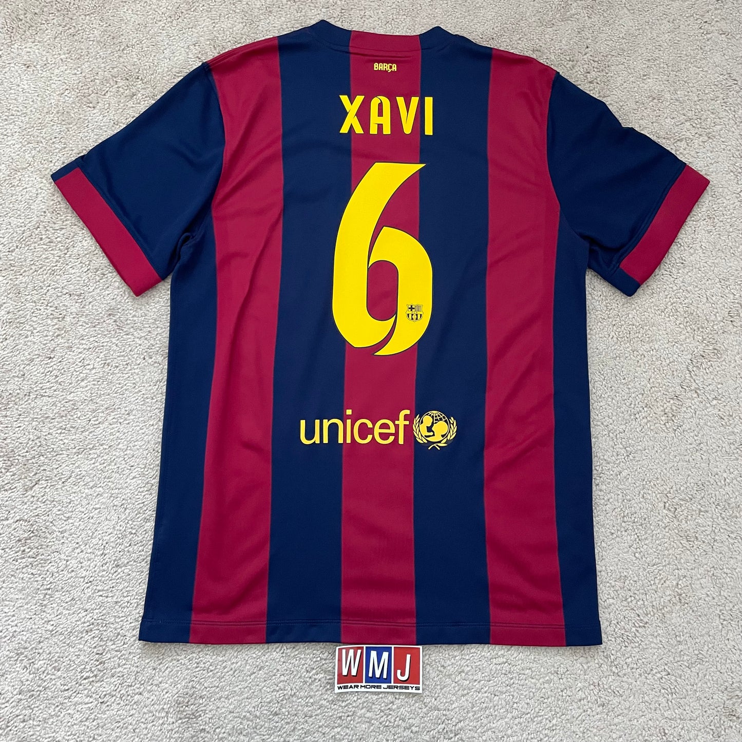 Barcelona 2014/15 home x Xavi FAREWELL EDITION #6 (L)