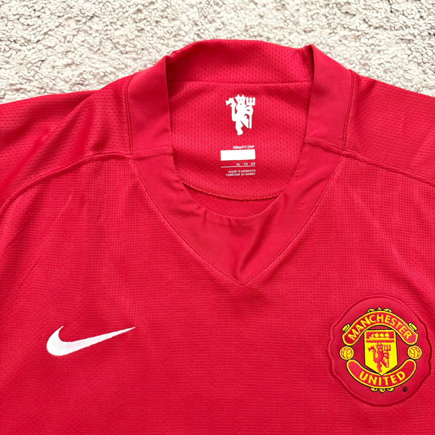 Manchester United 2007/2008/2009 home x Cristiano Ronaldo #7 (XL)