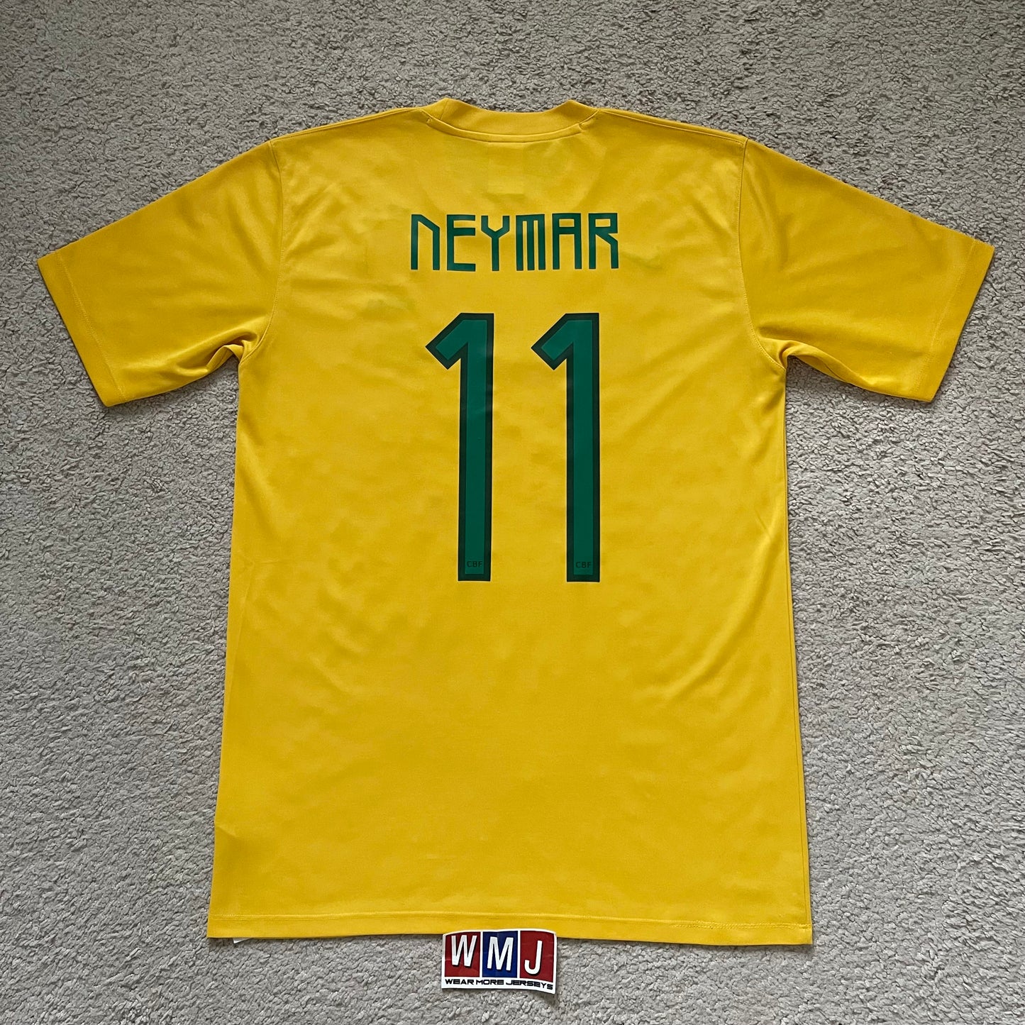 Brazil 2011 Copa America home x Neymar Jr #11 (M)