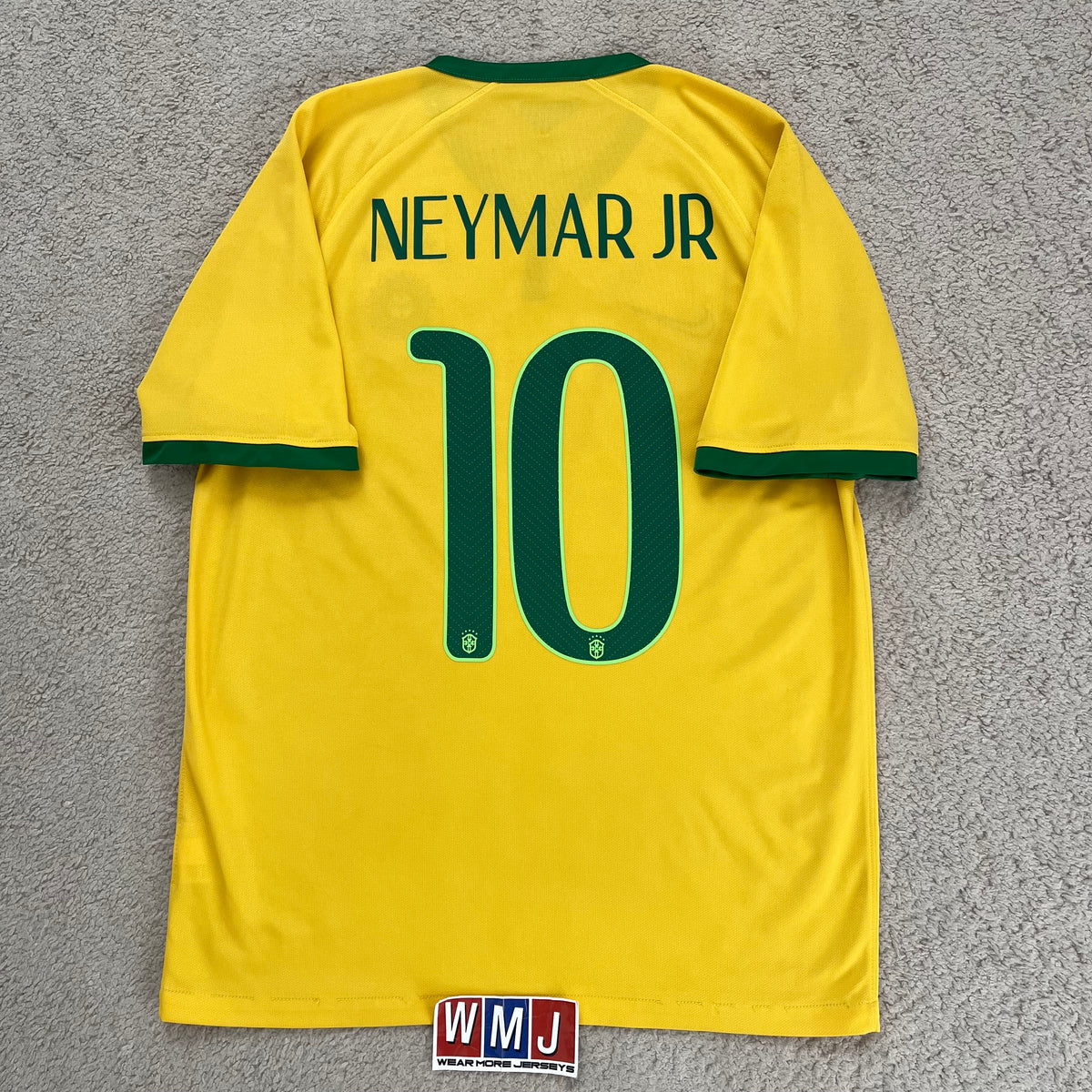Brazil 2014 World Cup home x Neymar Jr #10 (M)