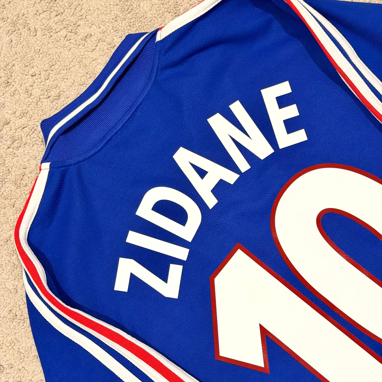 France 2000 EURO home x Zinedine Zidane #10 (L)