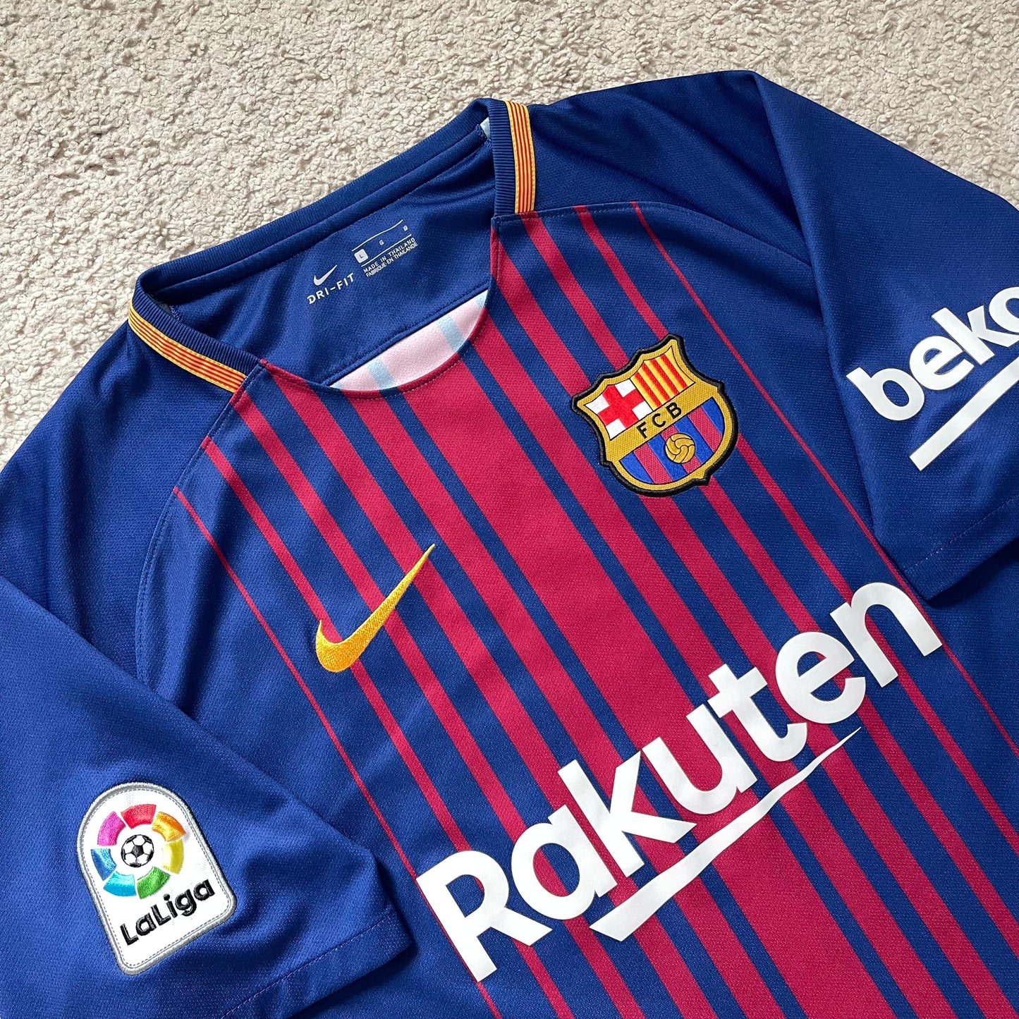 Barcelona 2017/18 home x Messi #10 (L)