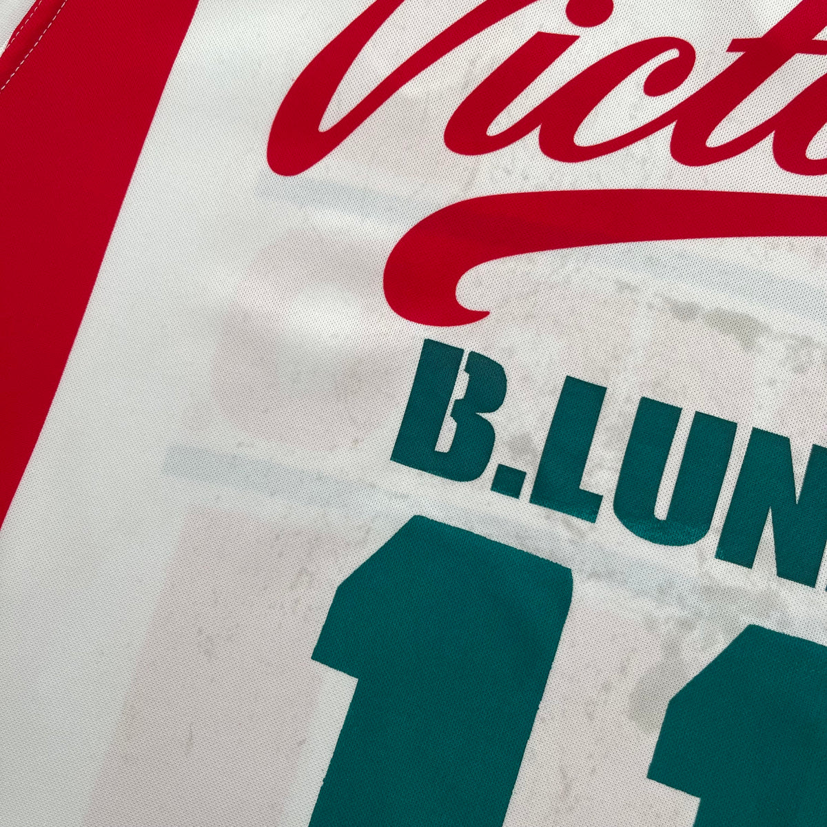 Necaxa 2001/02 home x Braulio Luna #11 (XL)