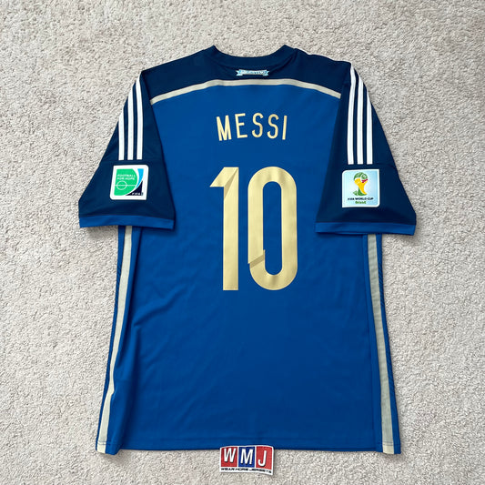 Argentina 2014 World Cup away x Messi #10 (XL)