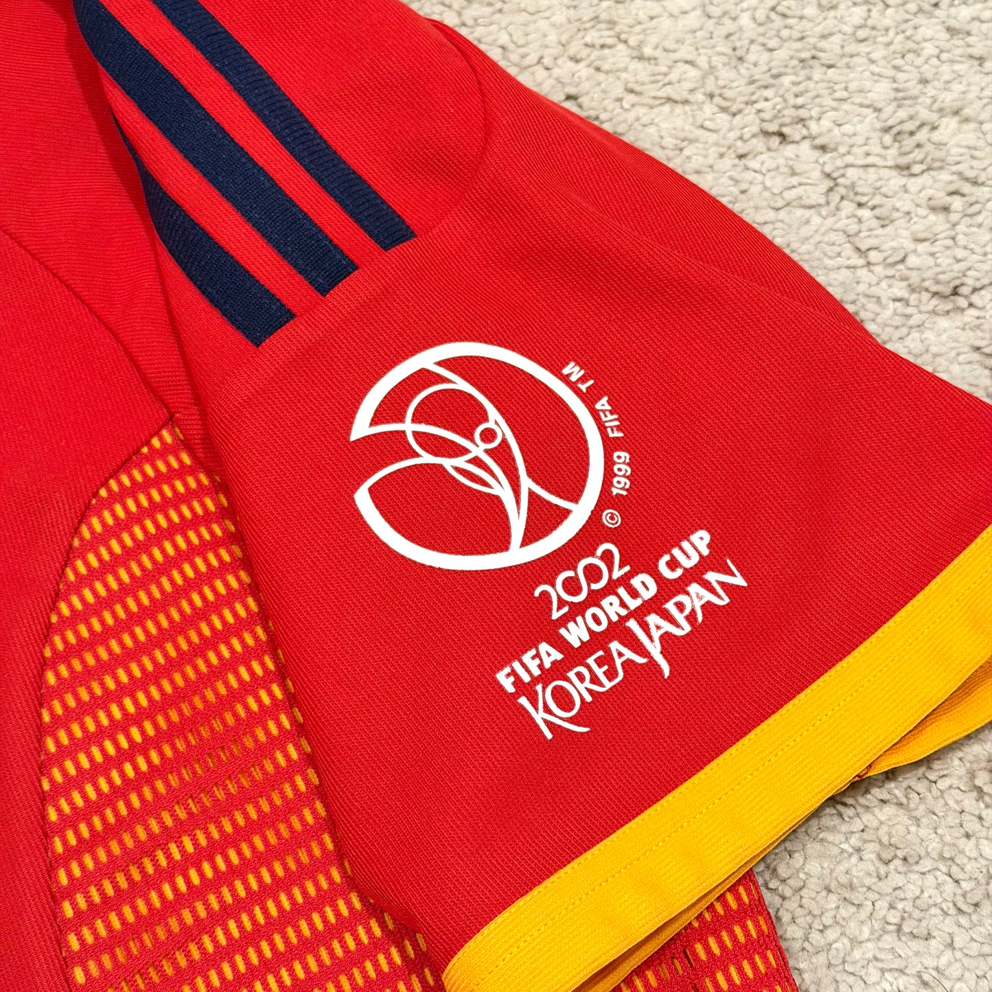 Spain 2002 World Cup home x Raul Gonzalez Blanco #7 (XL)