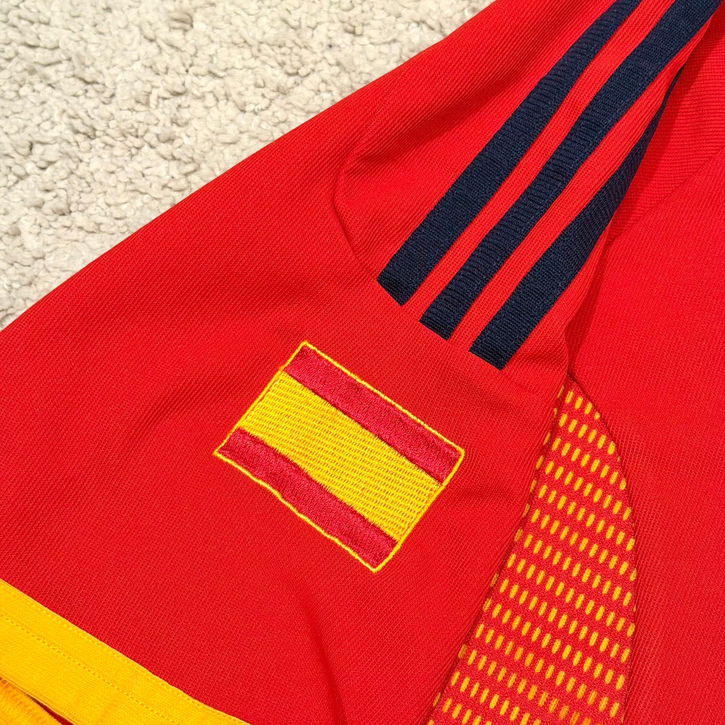 Spain 2002 World Cup home x Raul Gonzalez Blanco #7 (XL)