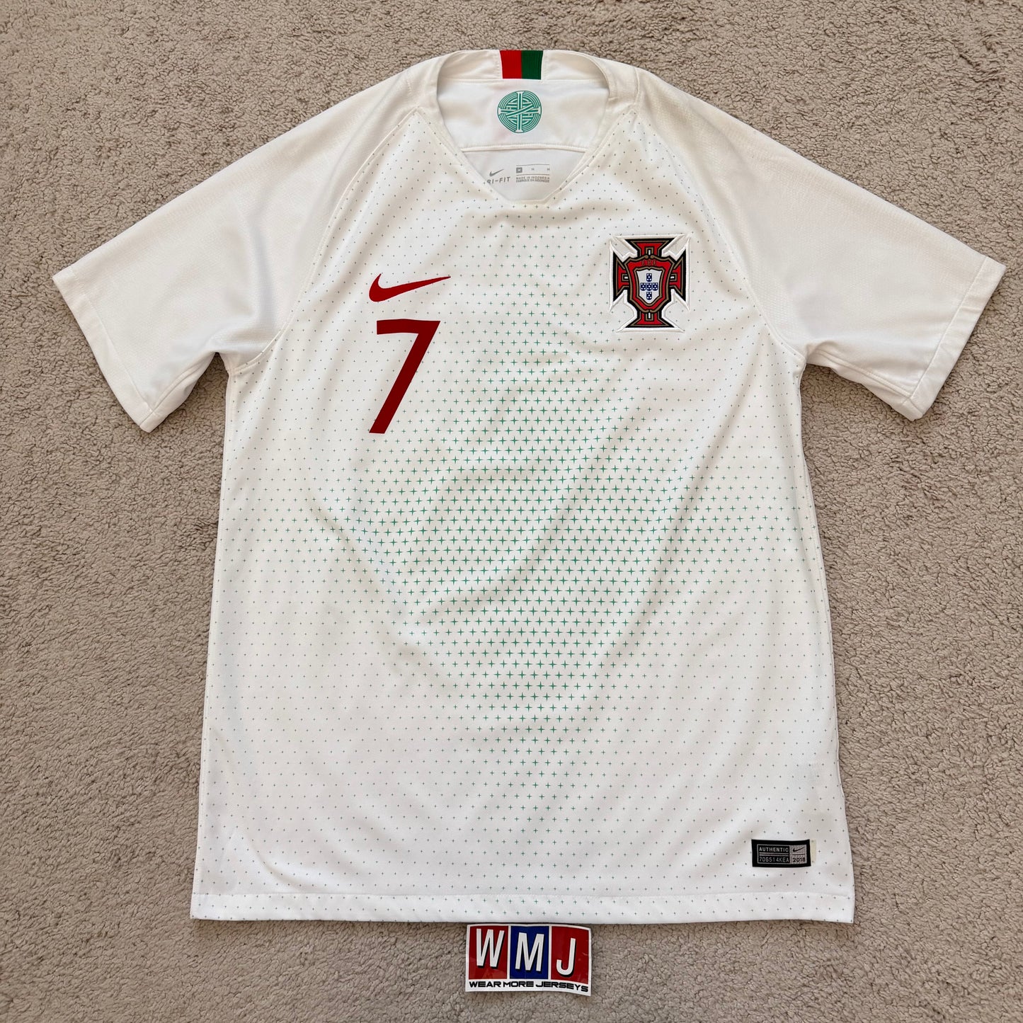 Portugal 2018 away x Cristiano Ronaldo #7 (M)