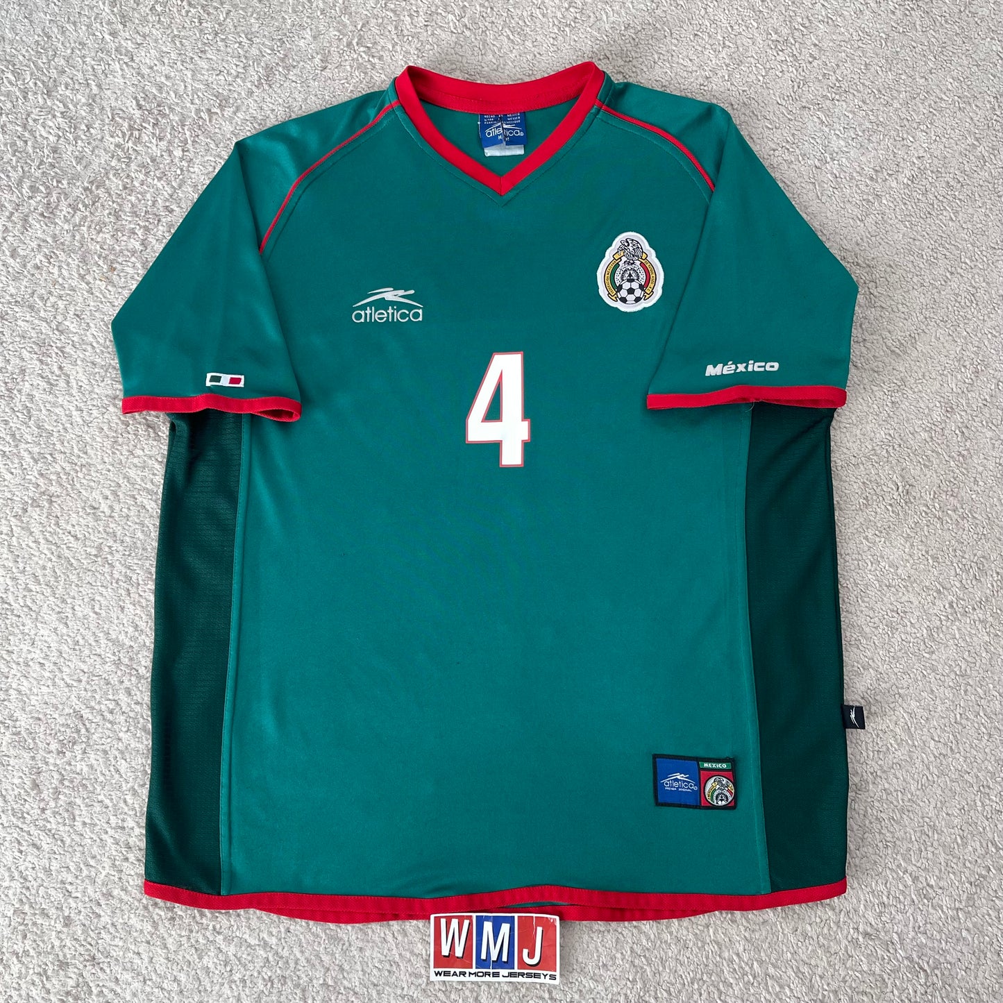 Mexico 2002 World Cup x Rafa Marquez #4 (M)