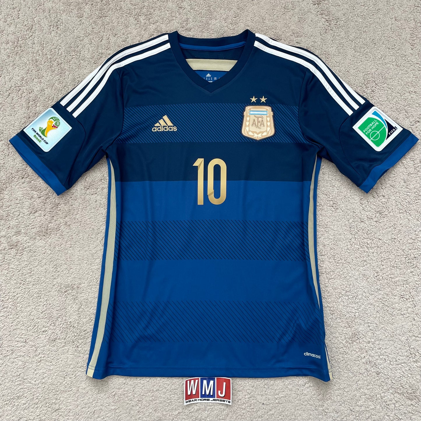 Argentina 2014 World Cup away x Messi #10 (M)