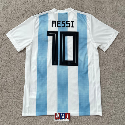 Argentina 2018 World Cup home x Messi #10 (M)
