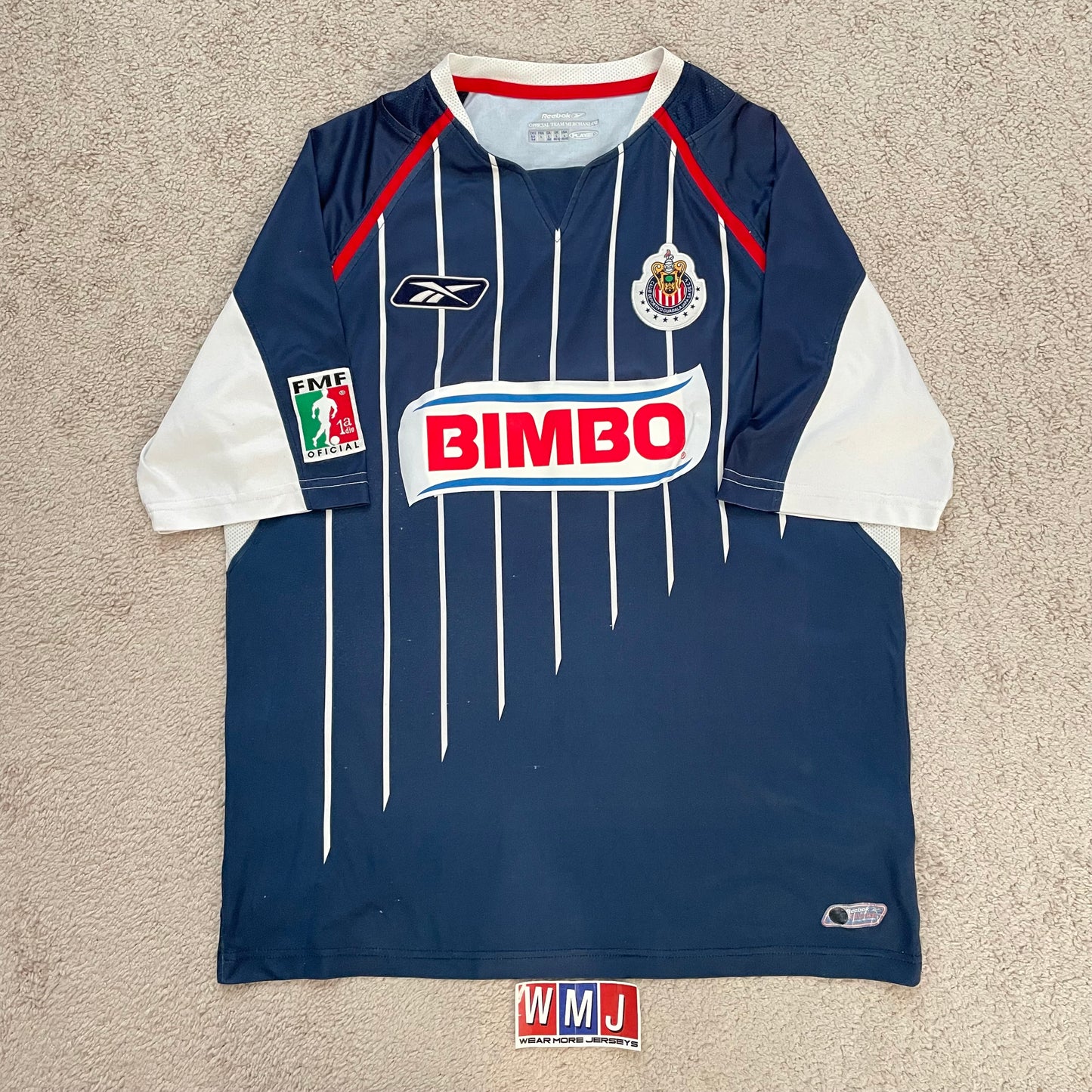 Chivas de Guadalajara 2005/06 third x Bofo Bautista #23 (L)