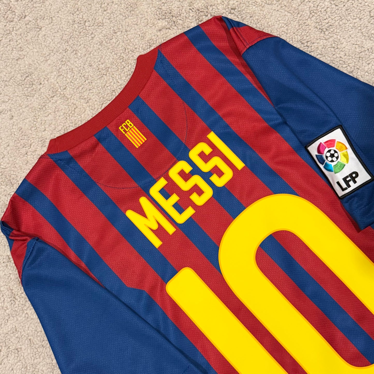 Barcelona 2011/12 home x Messi #10 (M)