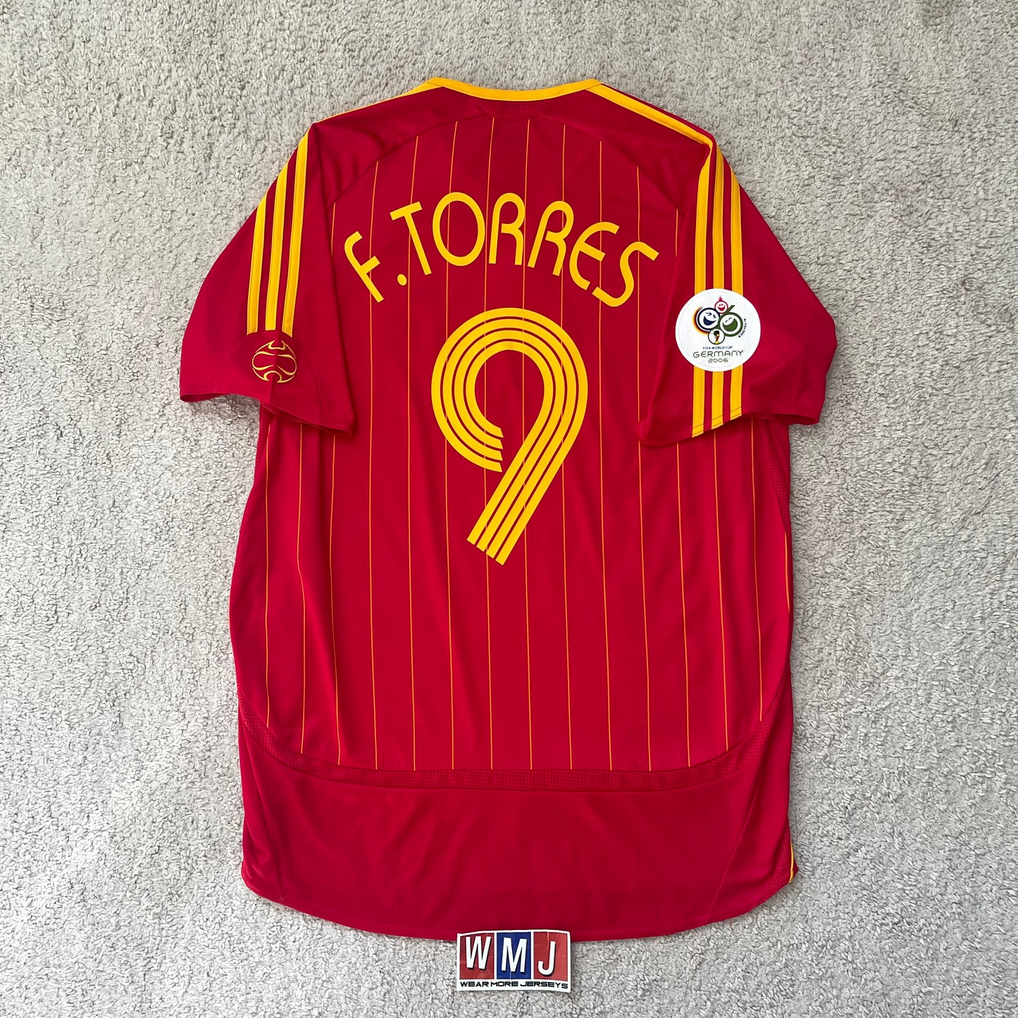 Spain 2006 World Cup home x Fernando 'El Niño' Torres #9 (M)