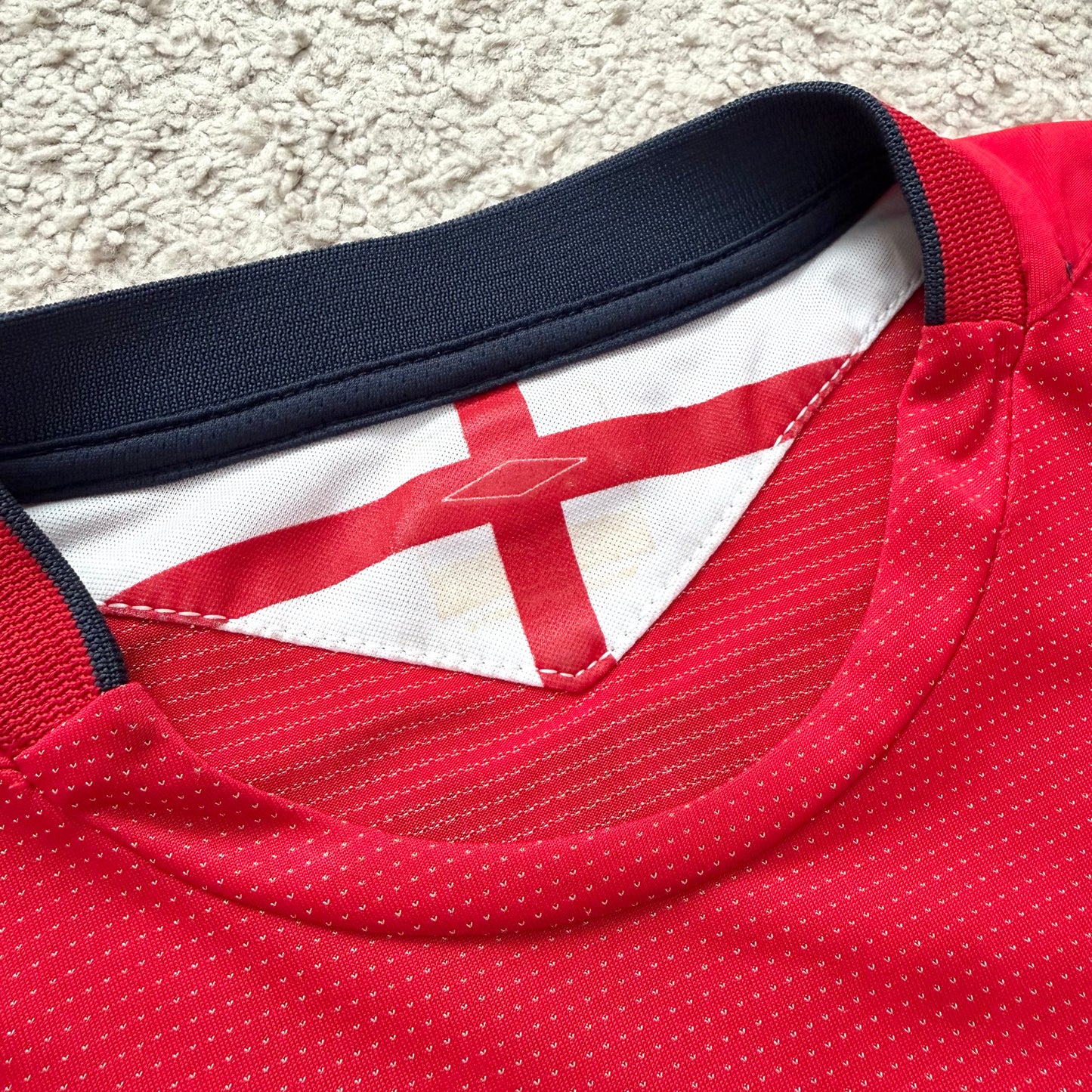 England 2004 EURO away x David Beckham #7 (M)