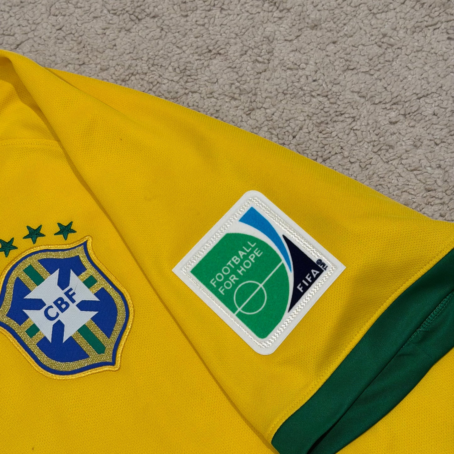 Brazil 2014 World Cup home x Neymar Jr #10 (L)