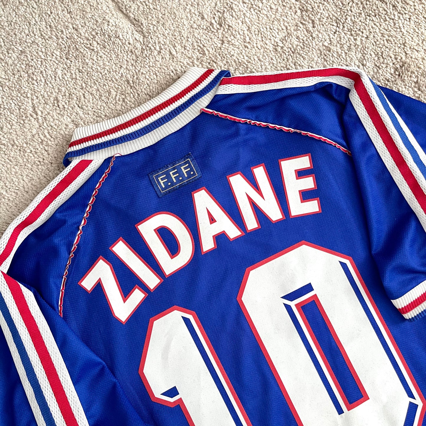 France 1998 World Cup home x Zinedine Zidane #10 (M)