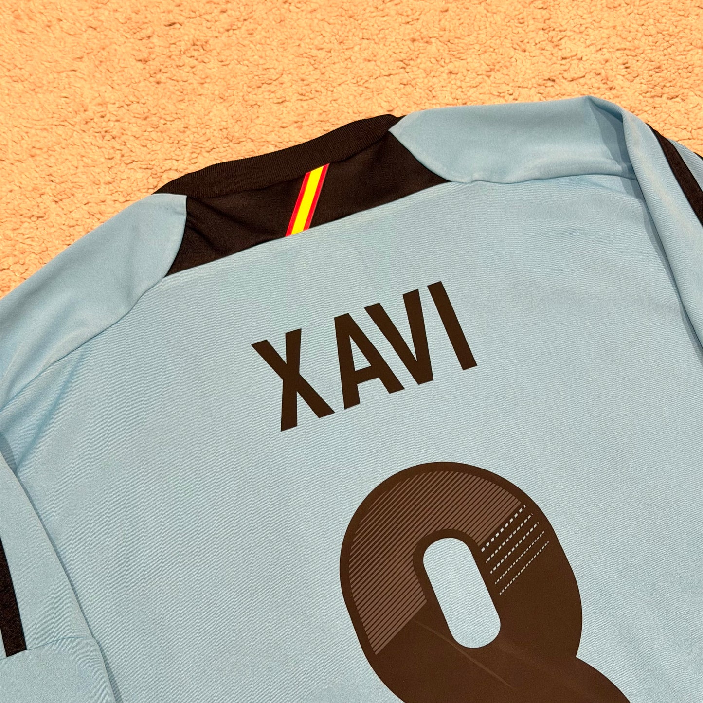 Spain 2012 EURO away x Xavi #8 (XL)