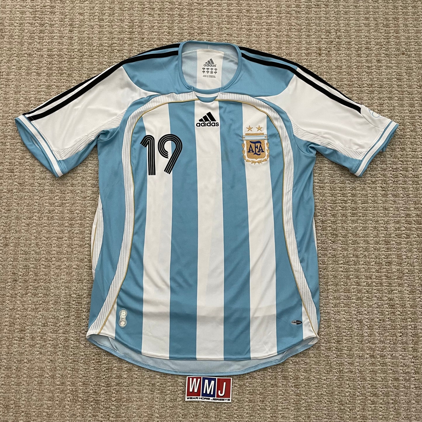 Argentina 2006 World Cup home x Messi #10 (M)