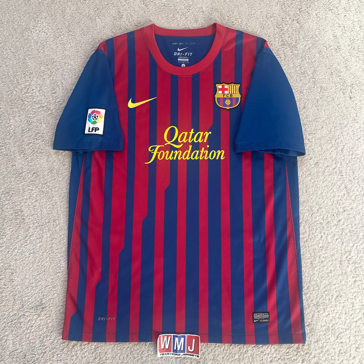 Barcelona 2011/12 home x Messi #10 (L)