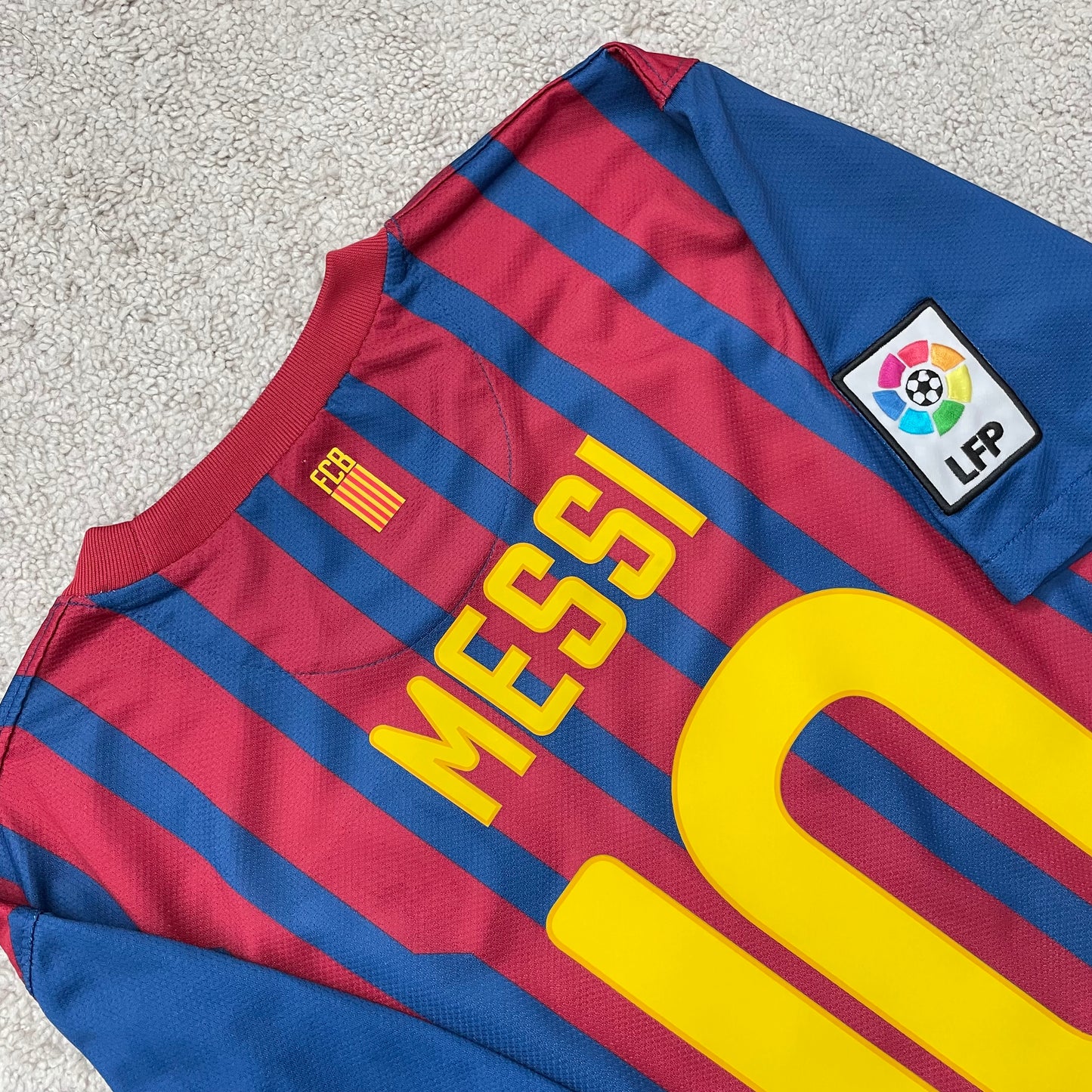 Barcelona 2011/12 home x Messi #10 (M)