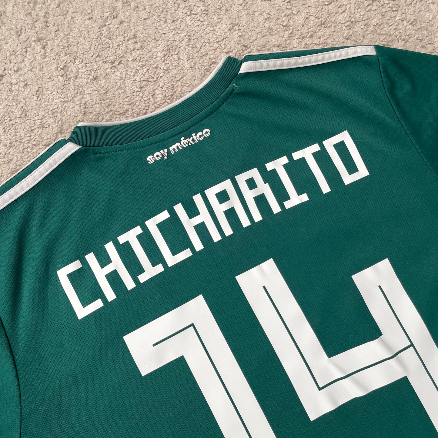 Mexico 2018 World Cup home x Chicharito Hernandez #14 (XL)