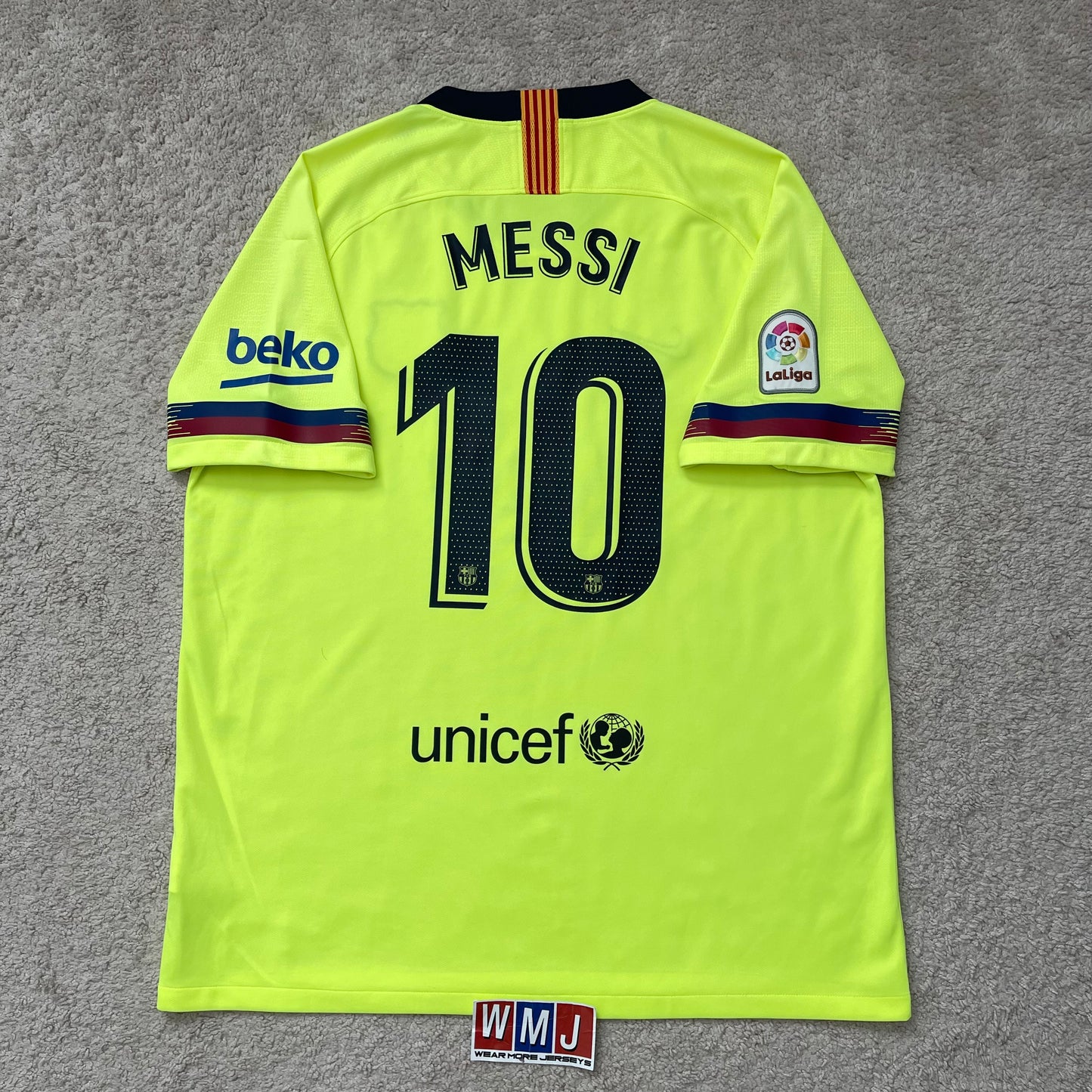 Barcelona 2018/19 away x Messi #10 (XL)