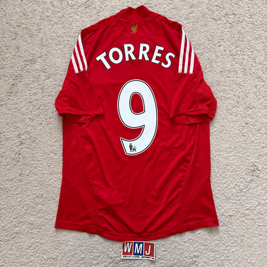 Liverpool 2008/2009/2010 home x Fernando Torres #9 (S)