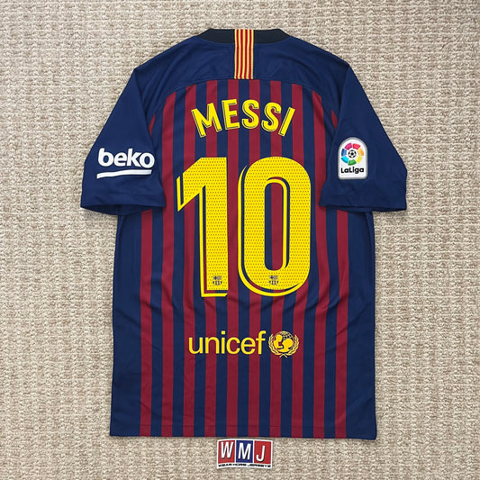 Barcelona 2018/19 home x Messi #10 (S)