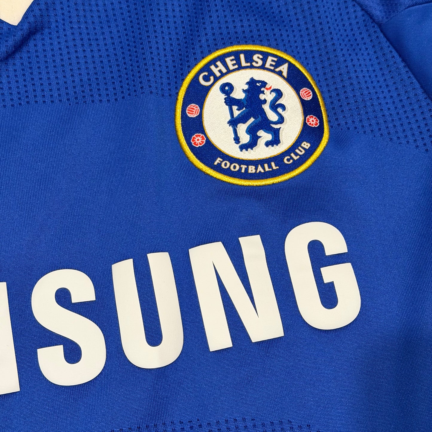 Chelsea 2010/11 home x Malouda #15 (S)