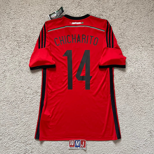 Mexico 2014 World Cup away x Chicharito Hernandez #14 (M) *BRAND NEW WITH TAGS