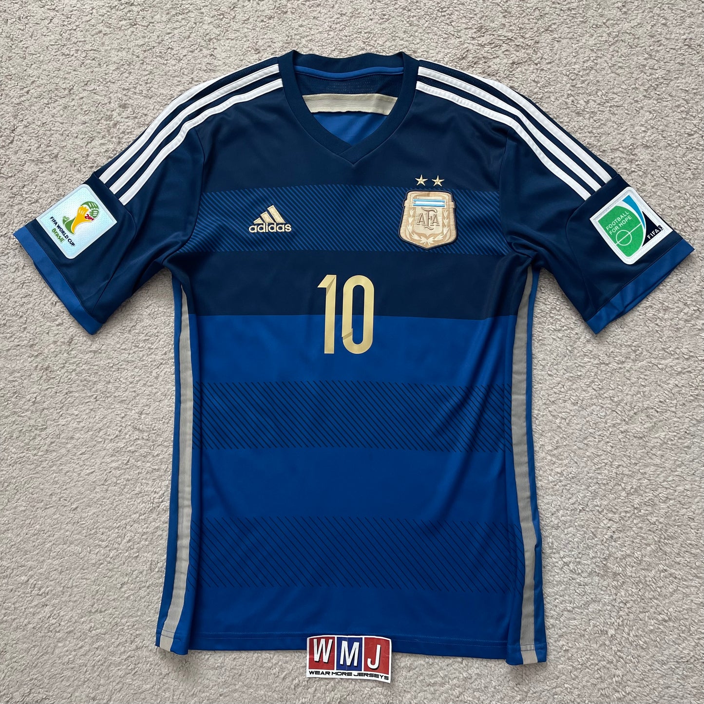 Argentina 2014 World Cup away x Messi #10 (M)