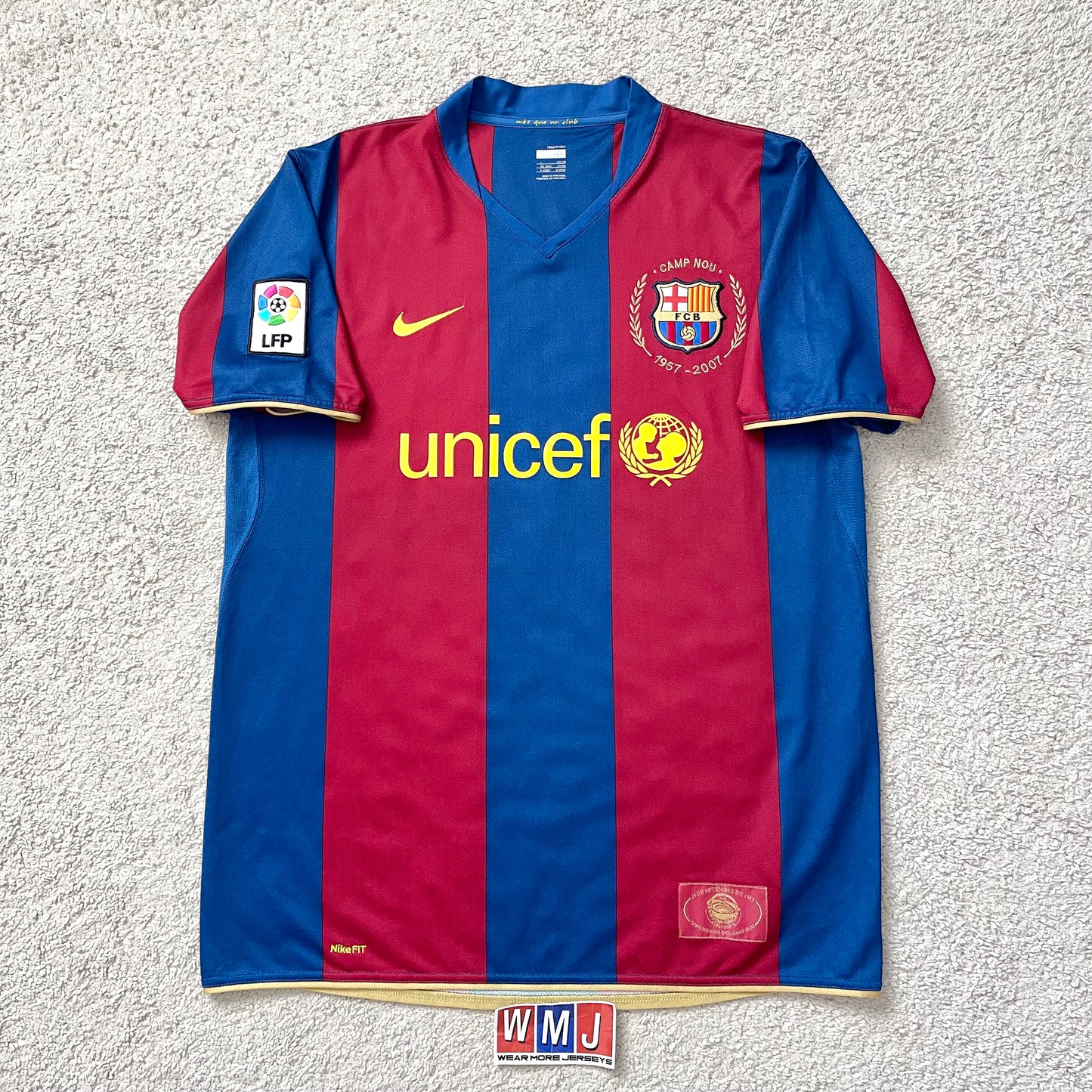 Barcelona 2007/08 home x Ronaldinho #10 (L)