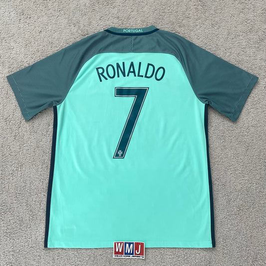 Portugal 2016 EURO away x Cristiano Ronaldo #7 (L)