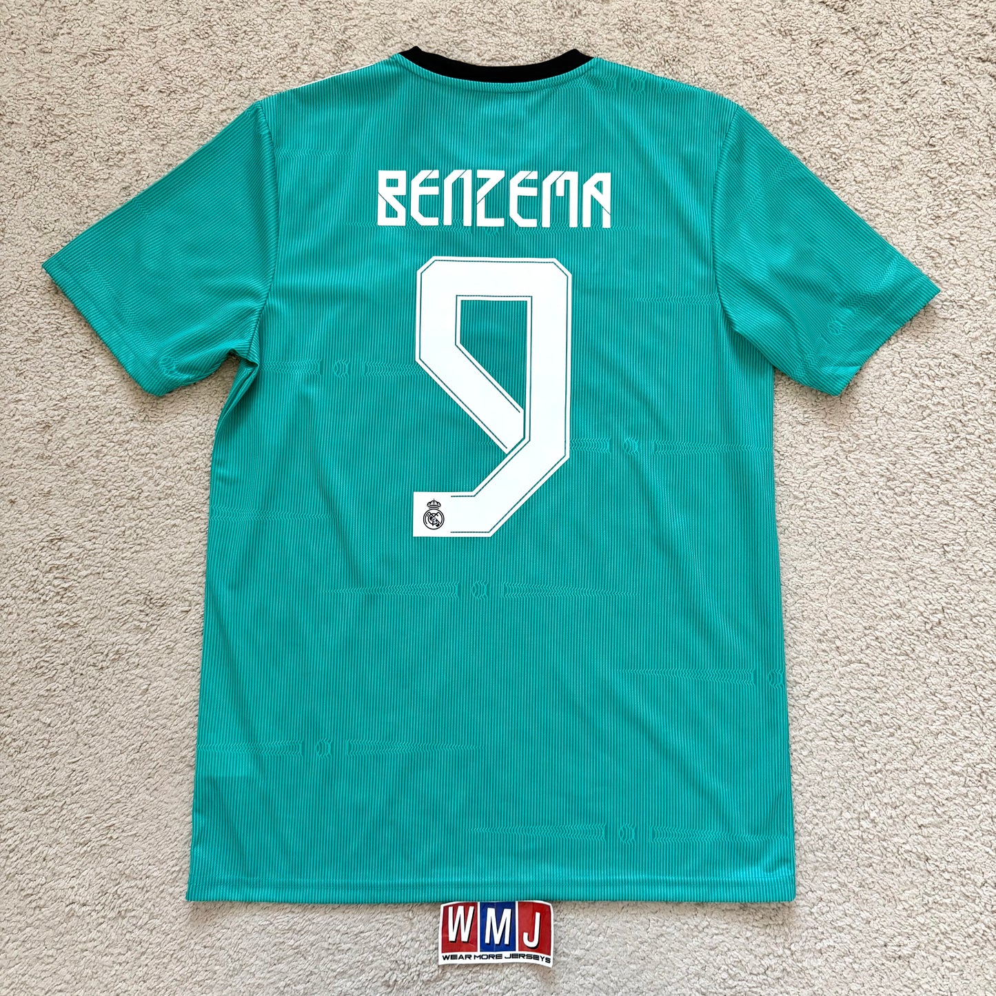 Real Madrid 2021/22 third x Karim Benzema #9 (M)
