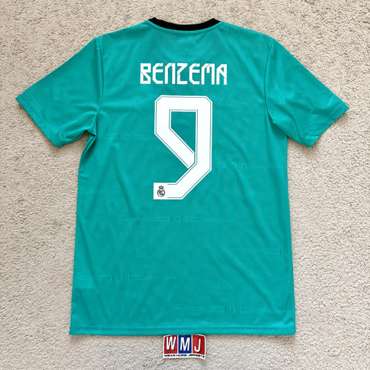 Real Madrid 2021/22 third x Karim Benzema #9 (M)