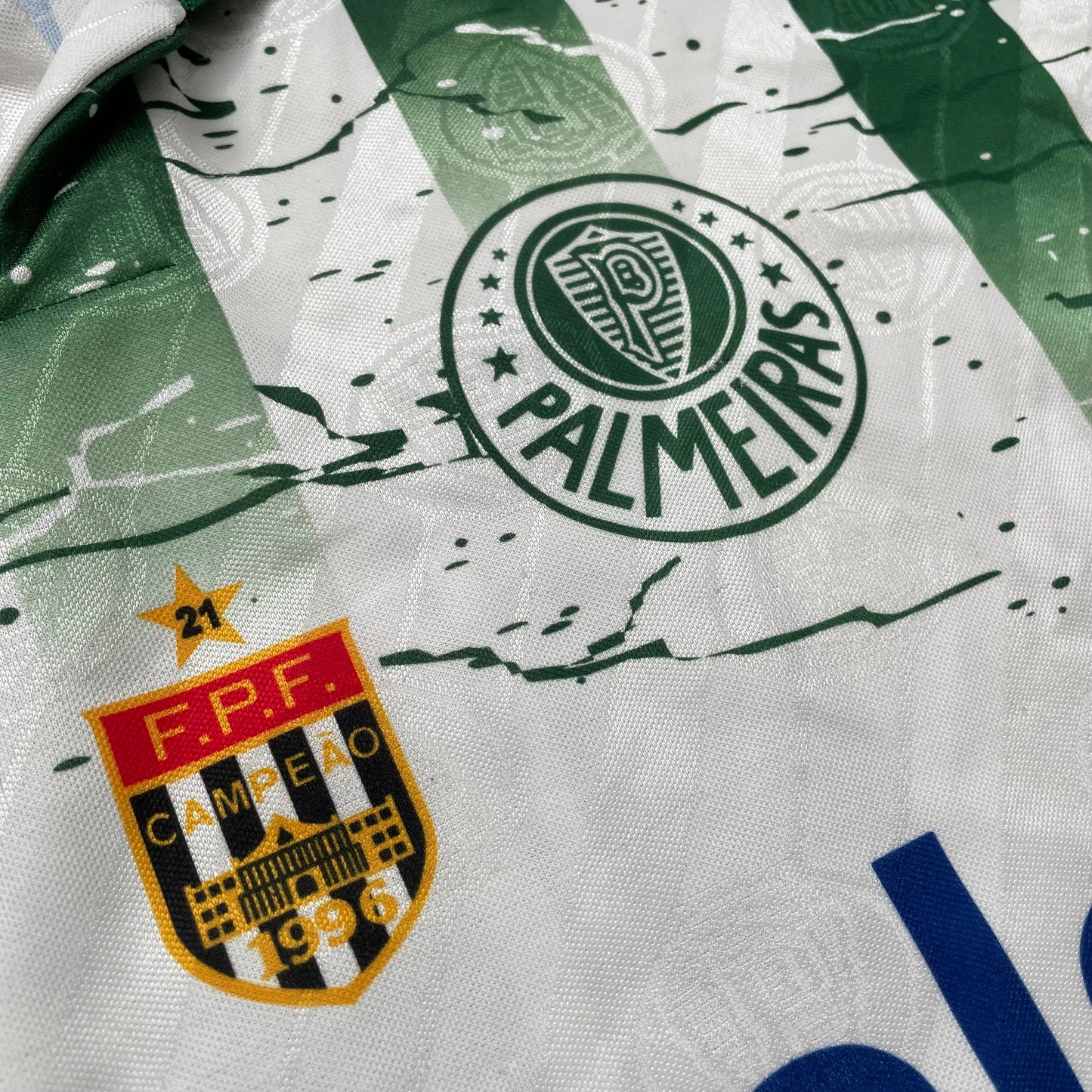 Palmeiras 1996 away x Djalminha #10 (S, runs BIG. Fits like a M, check measurements)