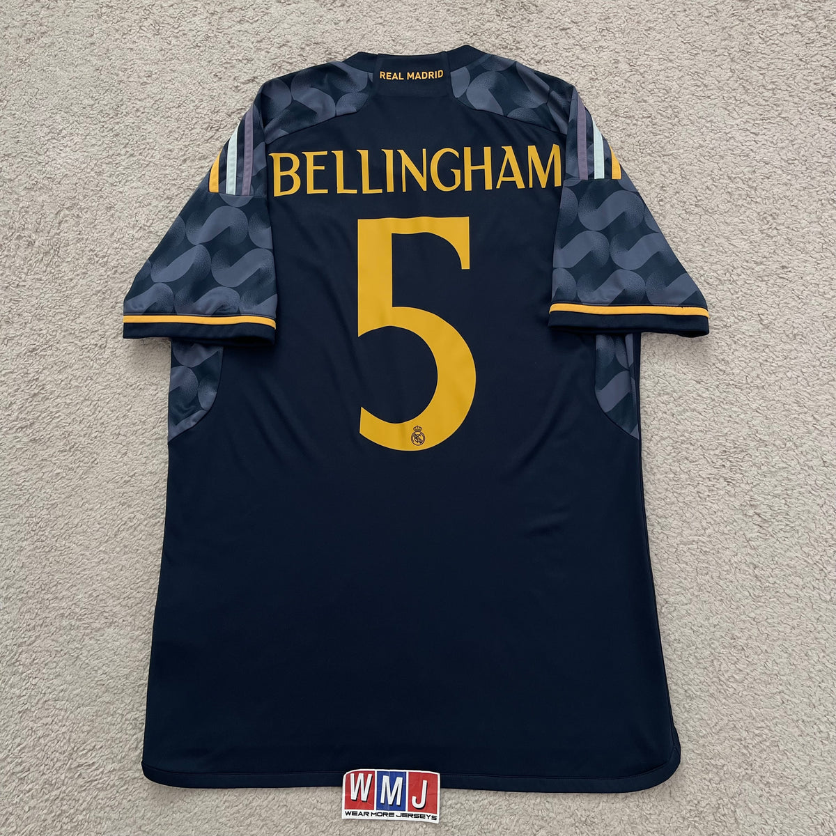 Real Madrid 2023/24 away x Jude Bellingham #5 (L)