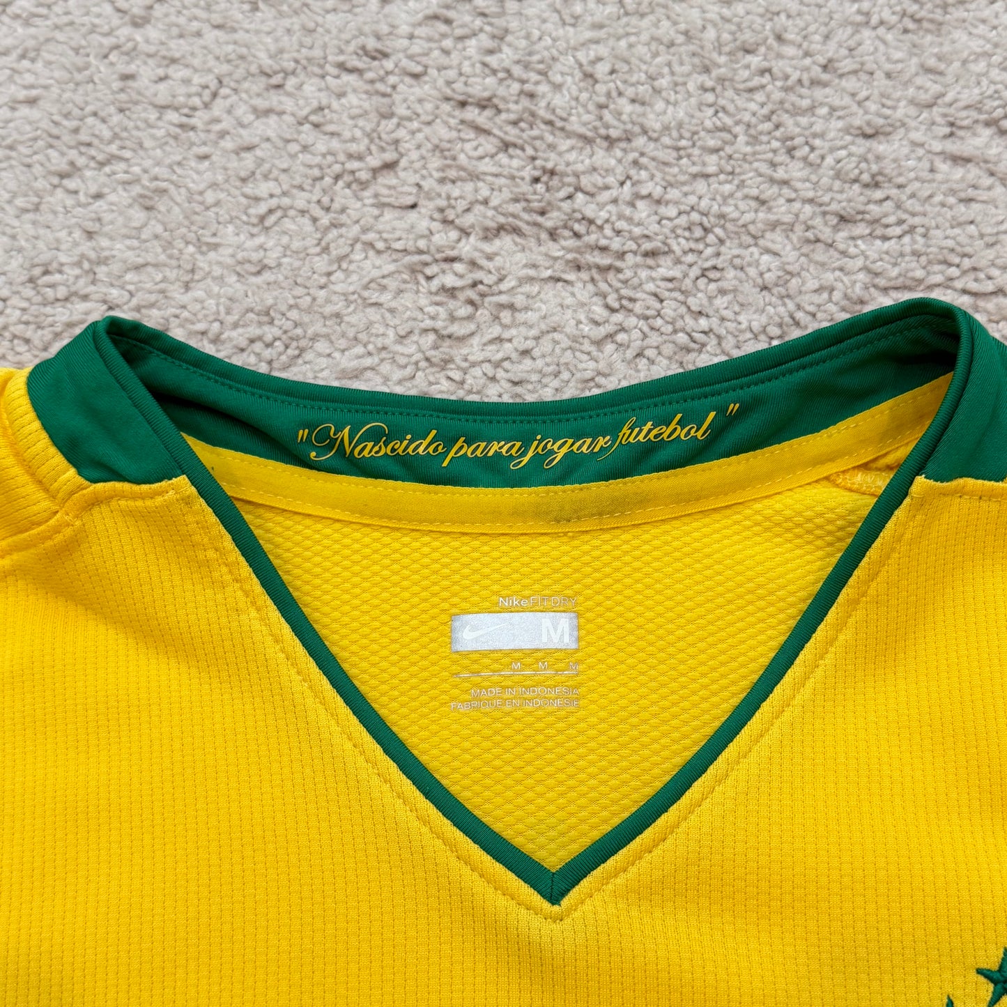 Brazil 2008/2009/2010 home x Ronaldinho #10 (M)