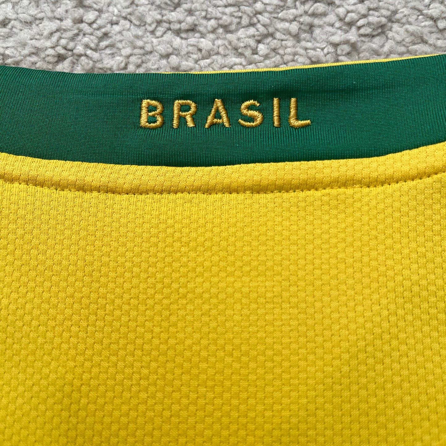 Brazil 2006 World Cup home x Ronaldinho #10 (XL)