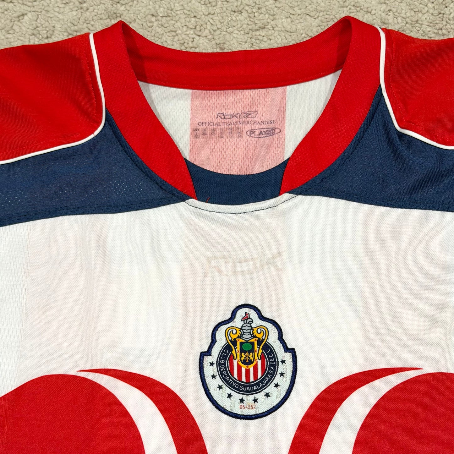 Chivas de Guadalajara 2006/07 home x Chicharito Hernandez #45 (XXL)