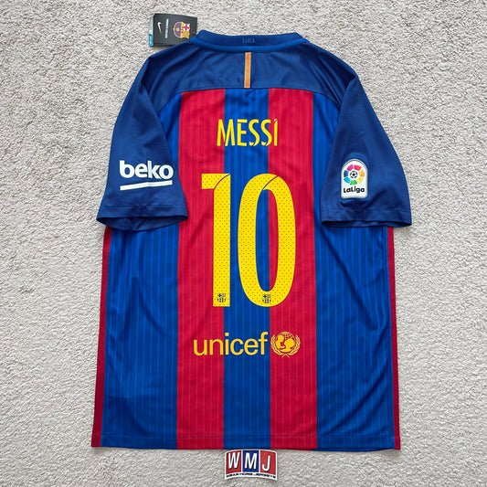 Barcelona 2016/17 home x Messi #10 (L) *BRAND NEW WITH TAGS