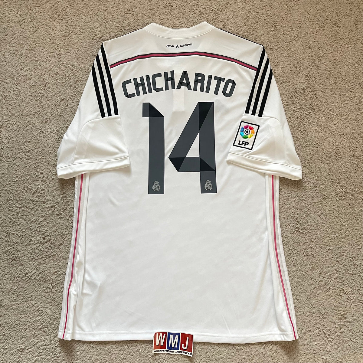 Real Madrid 2014/15 home x Chicharito Hernandez #14 (XL)