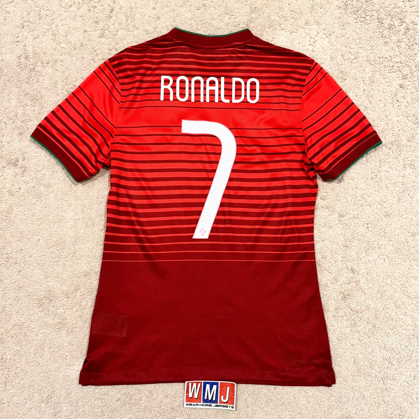 Portugal 2014 World Cup home PLAYER VERSION x Cristiano Ronaldo #7 (M)